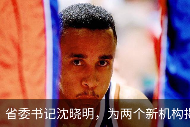 省委书记沈晓明，为两个新机构揭牌